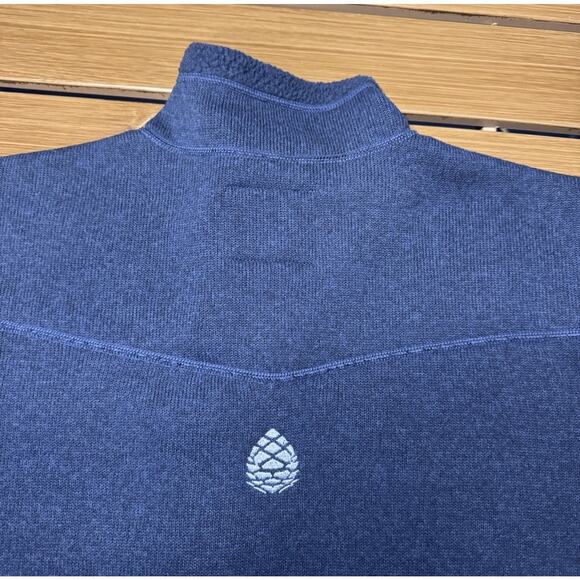 NEW STIO Wilcox Fleece Sweater Full Zip Jacket Men’s Large Mountain Shadow - Picture 6 of 10